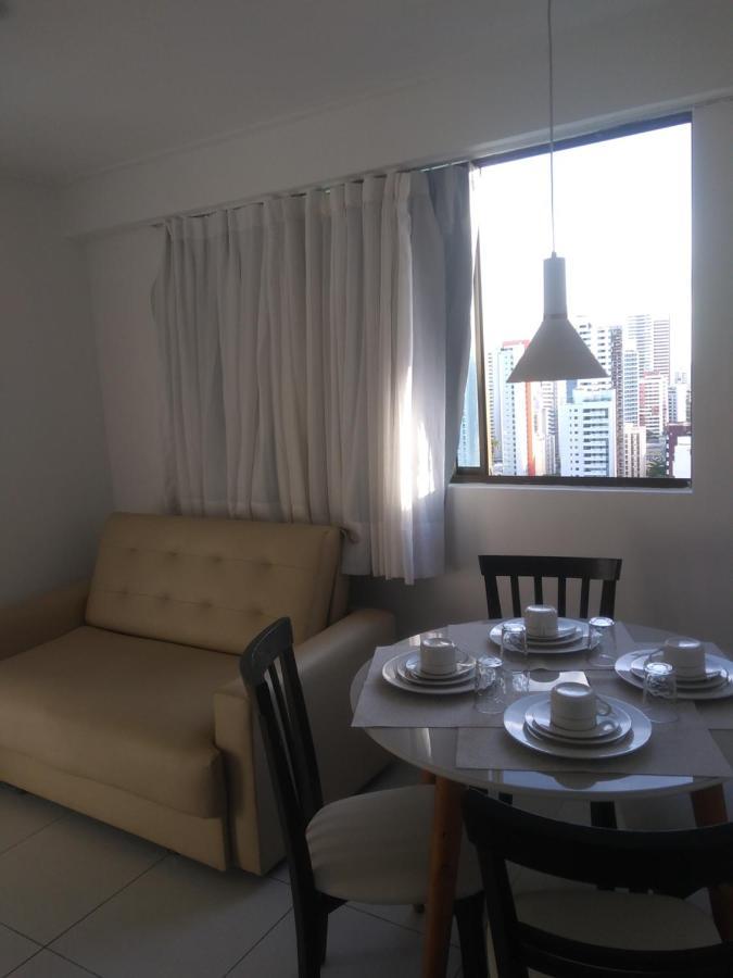 Apartamento Flat De 1Q - Boa Viagem - Recifeアパートメント エクステリア 写真