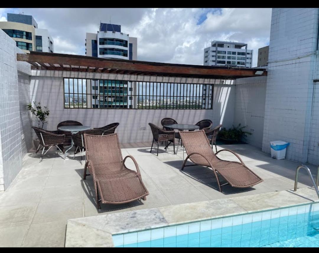 Apartamento Flat De 1Q - Boa Viagem - Recifeアパートメント エクステリア 写真